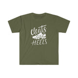 Cleats Over Heels - Unisex Softstyle T-Shirt