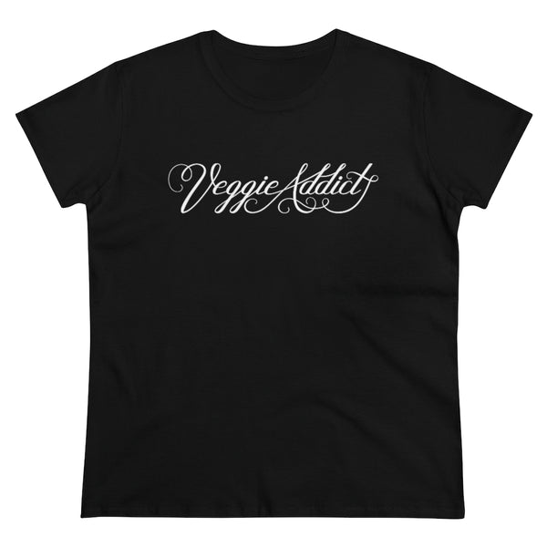 Veggie Addict - Women's Heavy Cotton Tee