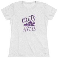 Cleats Over Heels - Women's Triblend Tee