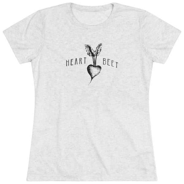 Heart Beet - Women's Triblend Tee