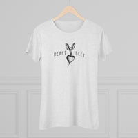 Heart Beet - Women's Triblend Tee