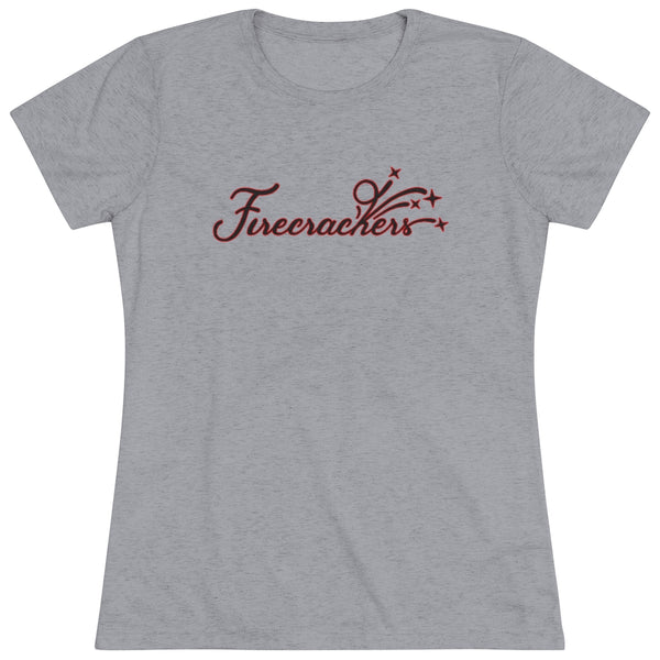 Firecrackers 12U Softball Team - Women's Triblend Tee