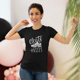 Cleats Over Heels - Women's Triblend Tee