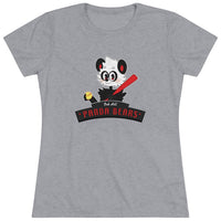 Panda Bears 6U Softball Team - Women's Triblend Tee