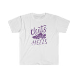 Cleats Over Heels - Unisex Softstyle T-Shirt