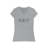 Grit - Women's Jersey Short Sleeve V-Neck Tee