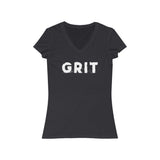 Grit - Women's Jersey Short Sleeve V-Neck Tee