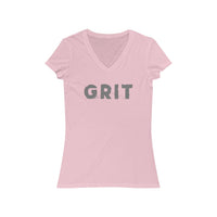 Grit - Women's Jersey Short Sleeve V-Neck Tee