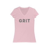 Grit - Women's Jersey Short Sleeve V-Neck Tee