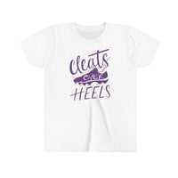 Cleats Over Heels - Youth Short Sleeve Tee