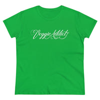 Veggie Addict - Women's Heavy Cotton Tee