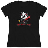 Panda Bears 6U Softball Team - Women's Triblend Tee