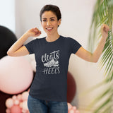 Cleats Over Heels - Women's Triblend Tee