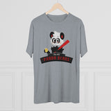 Panda Bears 6U Softball Team - Unisex Tri-Blend Crew Tee