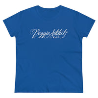 Veggie Addict - Women's Heavy Cotton Tee