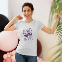 Cleats Over Heels - Women's Triblend Tee