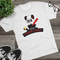 Panda Bears 6U Softball Team - Unisex Tri-Blend Crew Tee