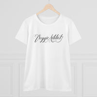 Veggie Addict - Women's Heavy Cotton Tee