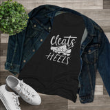 Cleats Over Heels - Women's Triblend Tee