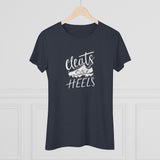 Cleats Over Heels - Women's Triblend Tee