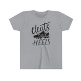 Cleats Over Heels - Youth Short Sleeve Tee