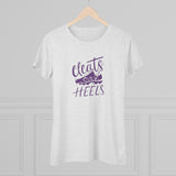 Cleats Over Heels - Women's Triblend Tee