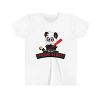 Panda Bears 6U Softball Team - Youth Short Sleeve Tee