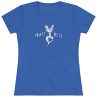 Heart Beet - Women's Triblend Tee