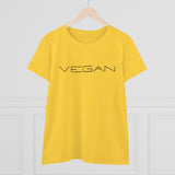 Vegan - Women's Heavy Cotton Tee