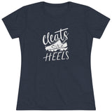 Cleats Over Heels - Women's Triblend Tee