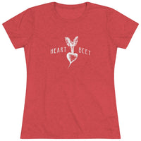 Heart Beet - Women's Triblend Tee