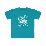 Cleats Over Heels - Unisex Softstyle T-Shirt