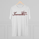 Firecrackers 12U Softball Team - Unisex Tri-Blend Crew Tee